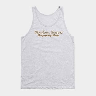 Fandom Power (Golden) Tank Top